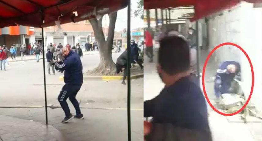 Feroz pelea entre remiseros de Jujuy y Salta 